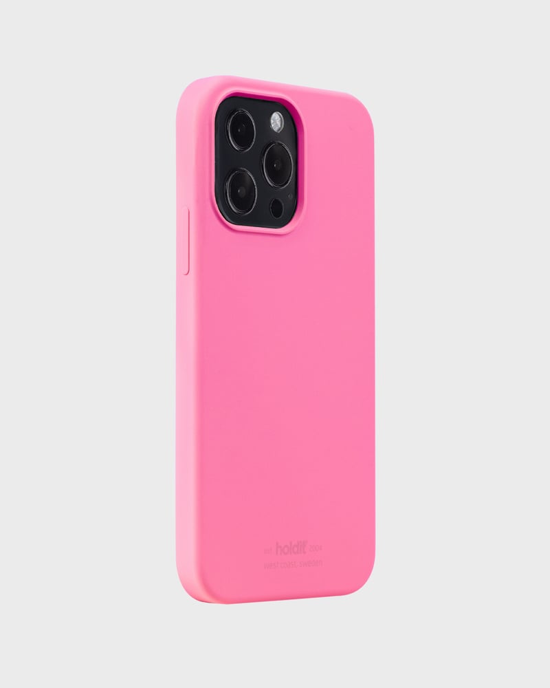Phone Case Silicone Bright Pink iPhone 13 Pro