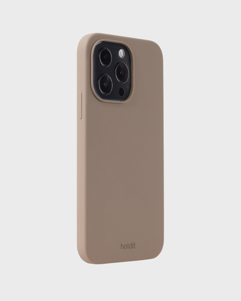 Phone Case Silicone Mocha Brown iPhone 13 Pro