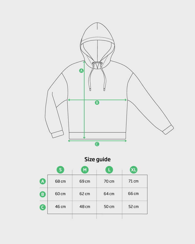 Smiley Hoodie Light Beige Medium Medium