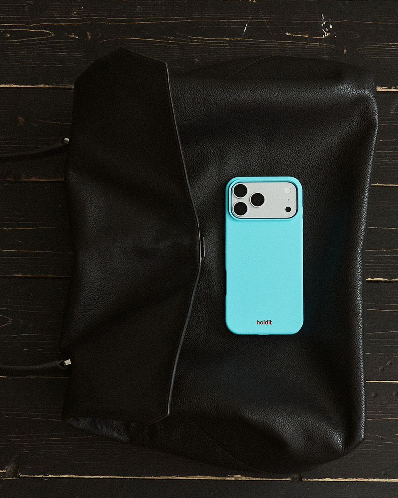 Phone Case Silicone Turquoise iPhone 13
