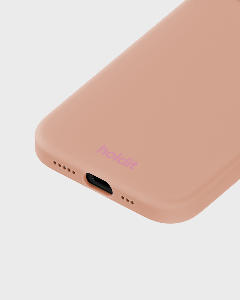 Phone Case Silicone Bare Pink iPhone 14