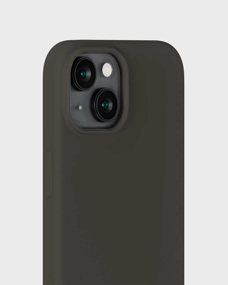 Phone Case Silicone Charcoal iPhone 13