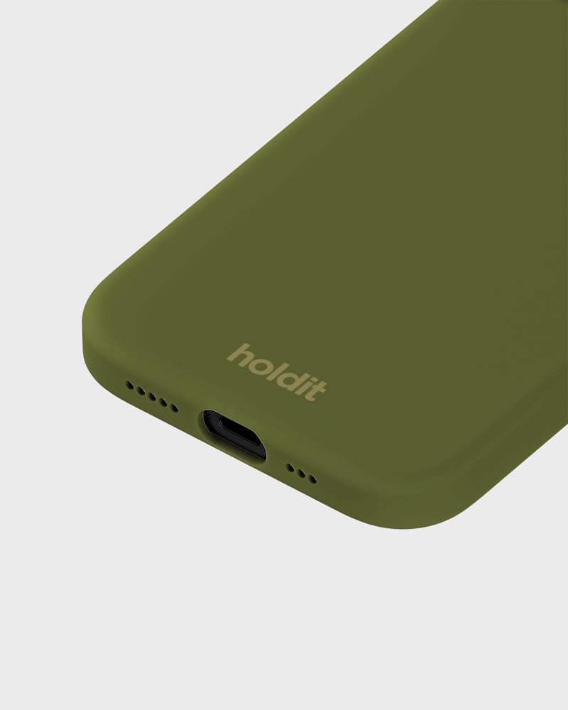 Phone Case Silicone Pickled Green iPhone 13