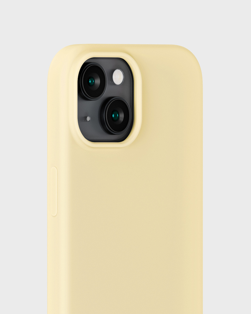 Phone Case Silicone Butter Yellow iPhone 13