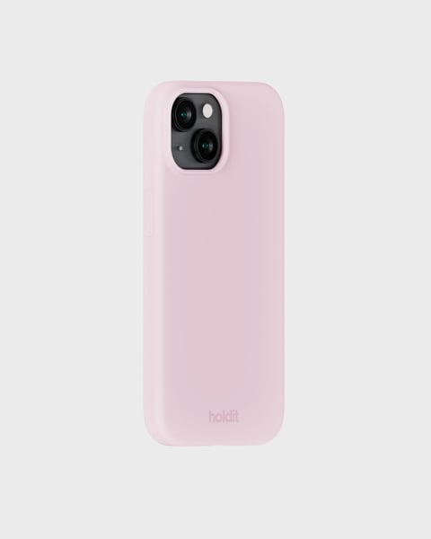 Phone Case Silicone Pale Pink iPhone 14
