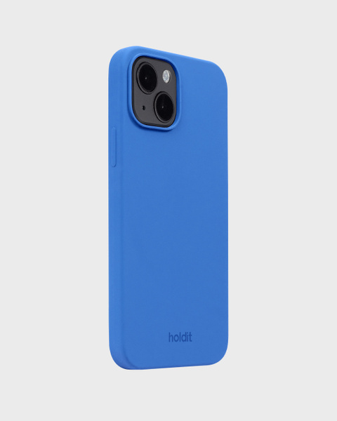Phone Case Silicone Sky Blue iPhone 13