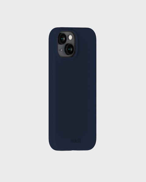 Phone Case Silicone Midnight Blue iPhone 14