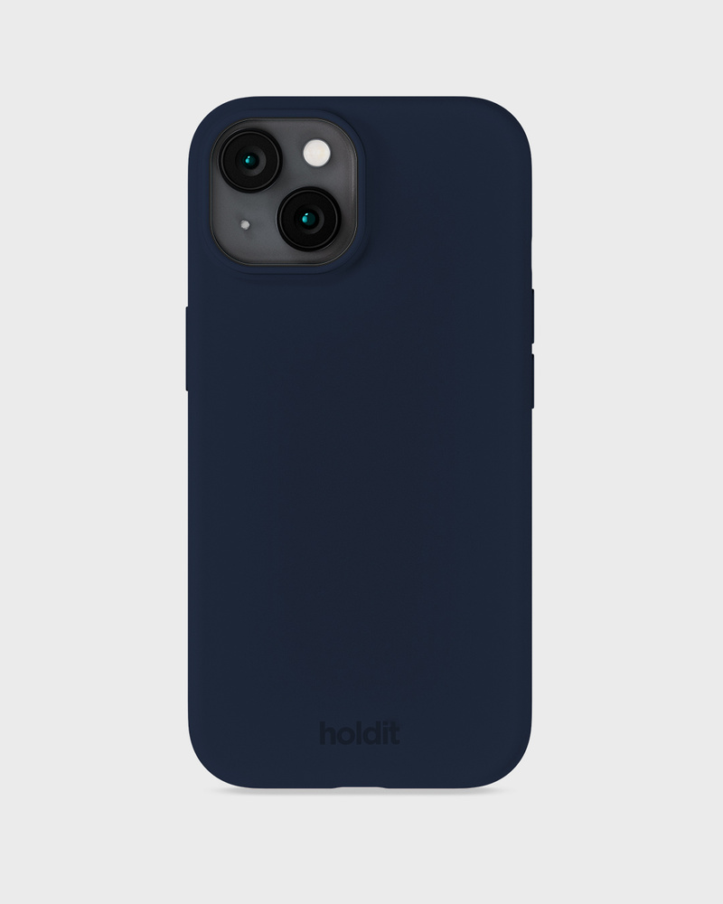 Phone Case Silicone Midnight Blue iPhone 13