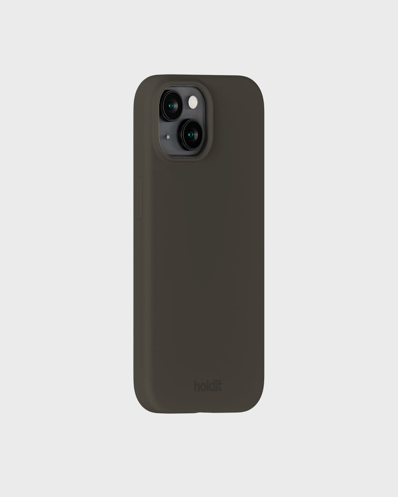 Phone Case Silicone Charcoal iPhone 13