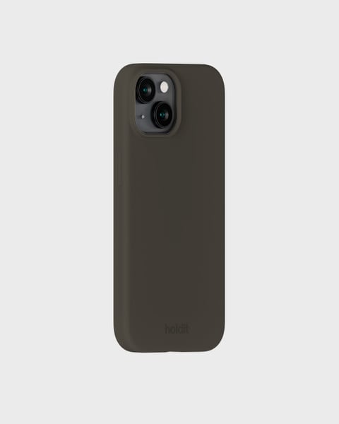 Phone Case Silicone Charcoal iPhone 14