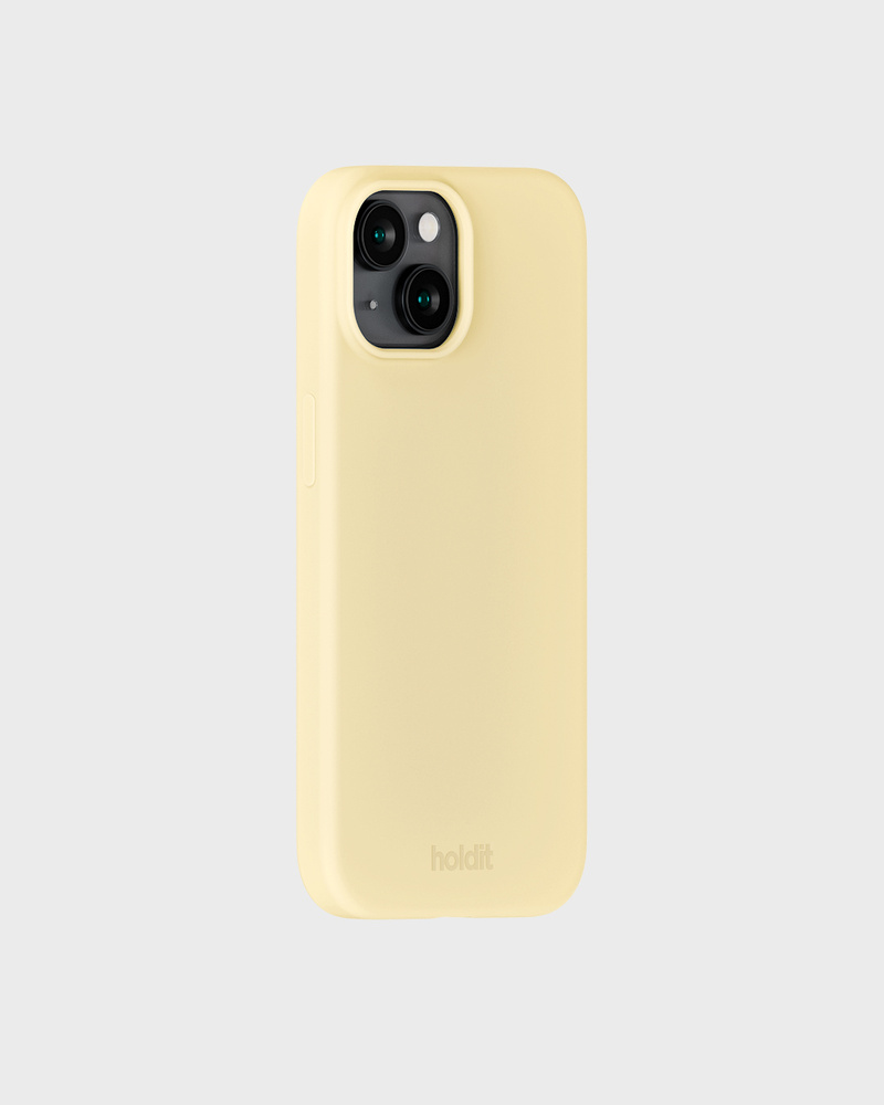 Phone Case Silicone Butter Yellow iPhone 13