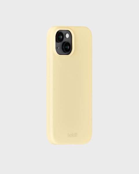 Phone Case Silicone Butter Yellow iPhone 14
