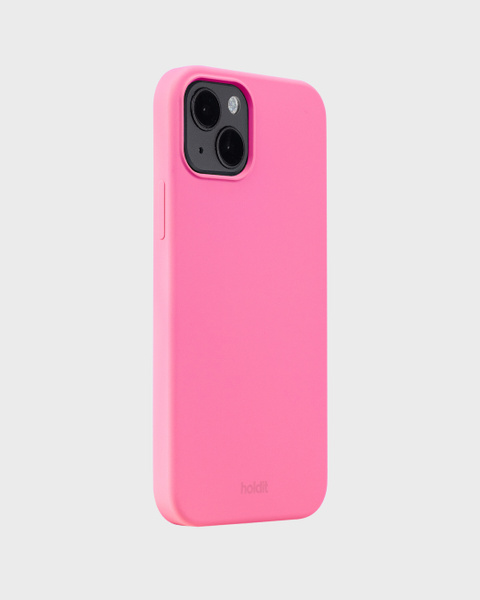 Phone Case Silicone Bright Pink iPhone 14 Plus
