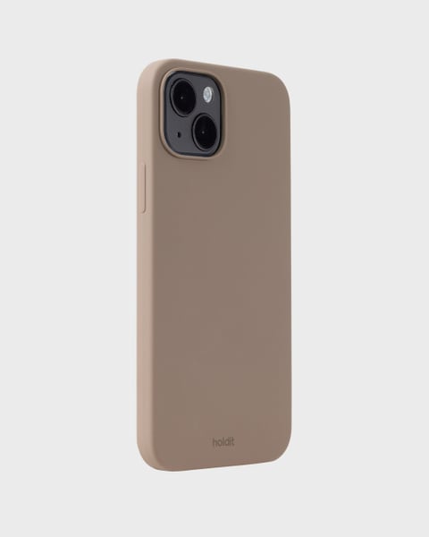 Phone Case Silicone Mocha Brown iPhone 14 Plus