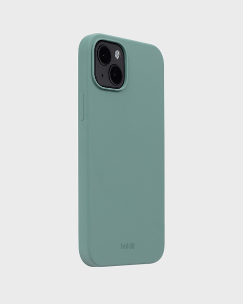 Phone Case Silicone Moss Green iPhone 14 Plus