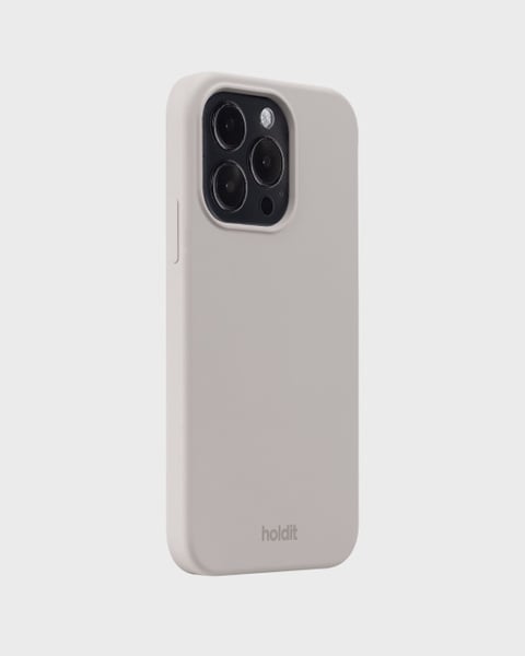 Phone Case Silicone Taupe iPhone 14 Pro