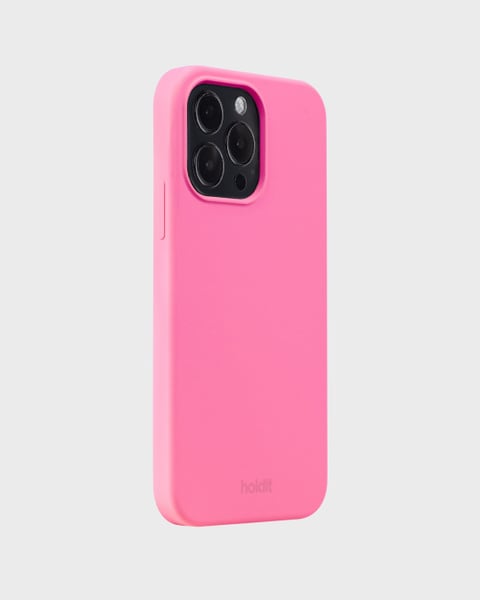 Phone Case Silicone Bright Pink iPhone 14 Pro Max