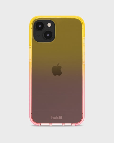 Phone case Seethru Gradient Bright Pink/Orange Juice iPhone 14 Plus