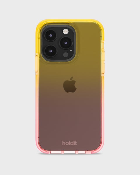 Phone case Seethru Gradient Bright Pink/Orange Juice iPhone 14 Pro