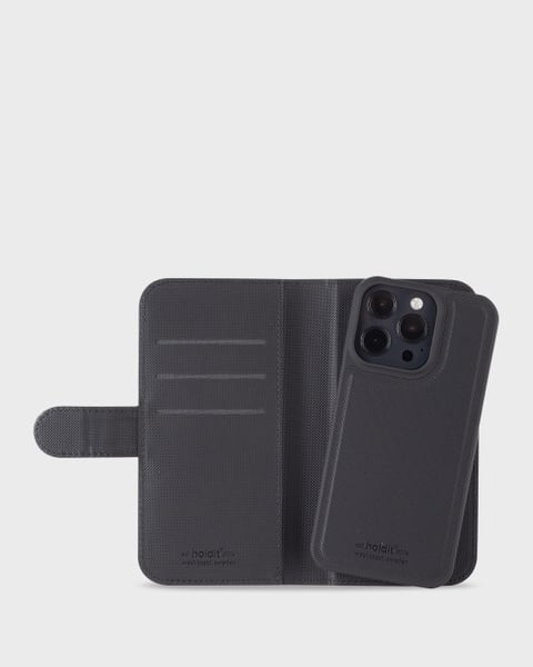 Wallet Case Magnet Black iPhone 14 Pro