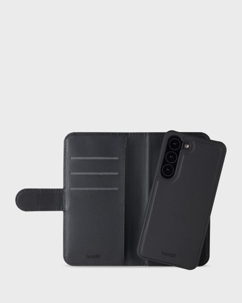 Wallet Case Magnet Black Galaxy S23