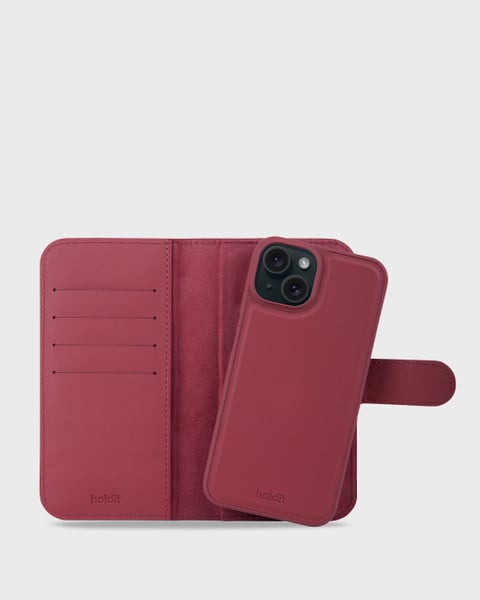 Wallet Case Magnet Red Velvet iPhone 13