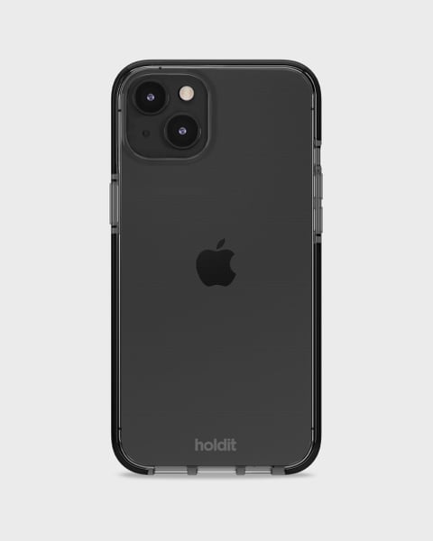 Phone Case Seethru Black iPhone 15 Plus
