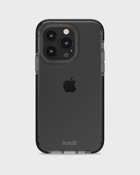 Phone Case Seethru Black iPhone 15 Pro