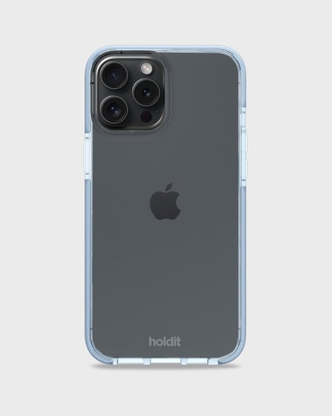 Phone Case Seethru Mineral Blue iPhone 15 Pro Max