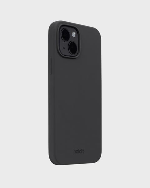 Phone Case Silicone Black iPhone 15