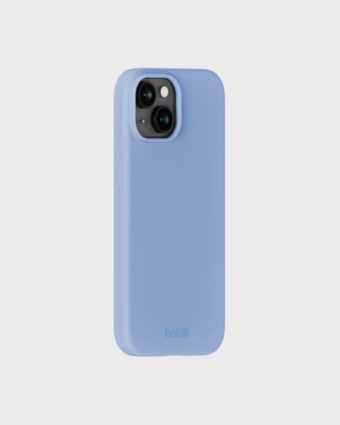 Phone Case Silicone Soft Cobalt iPhone 15