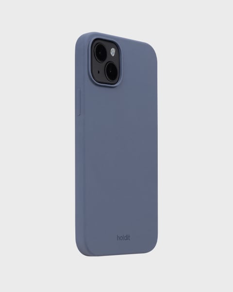 Phone Case Silicone Pacific Blue iPhone 15 Plus