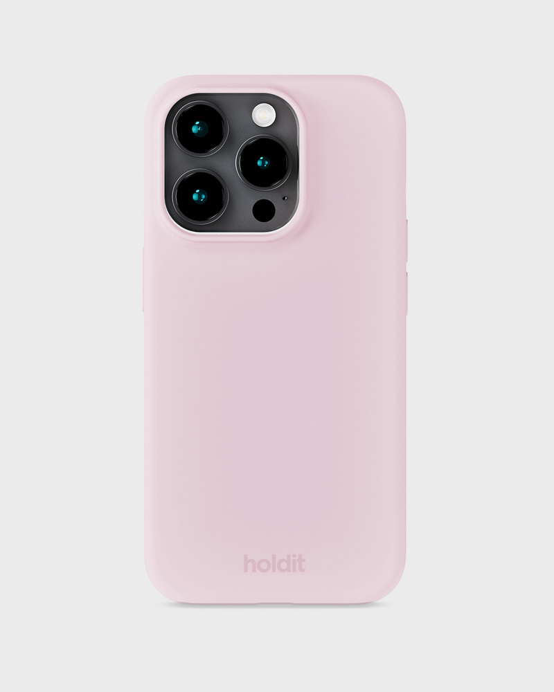 Phone Case Silicone Pale Pink iPhone 15 Pro