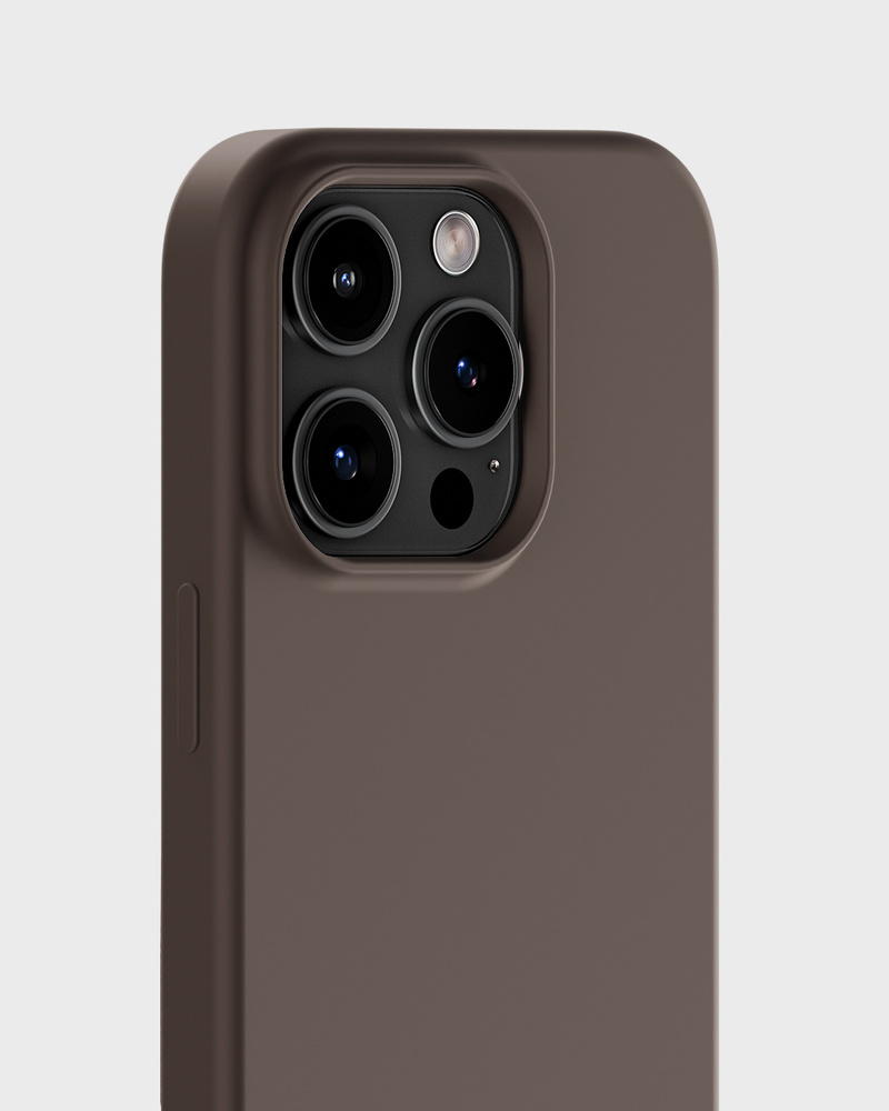 Phone case silicone Chocolate iPhone 15 Pro