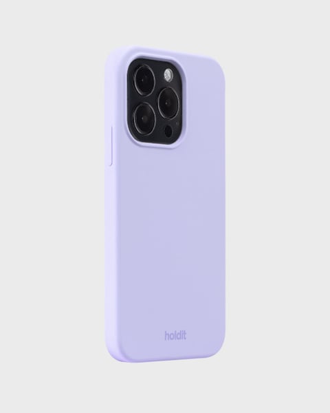 Phone Case Silicone Lavender iPhone 15 Pro