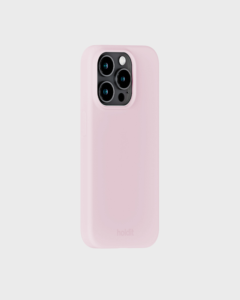 Phone Case Silicone Pale Pink iPhone 15 Pro