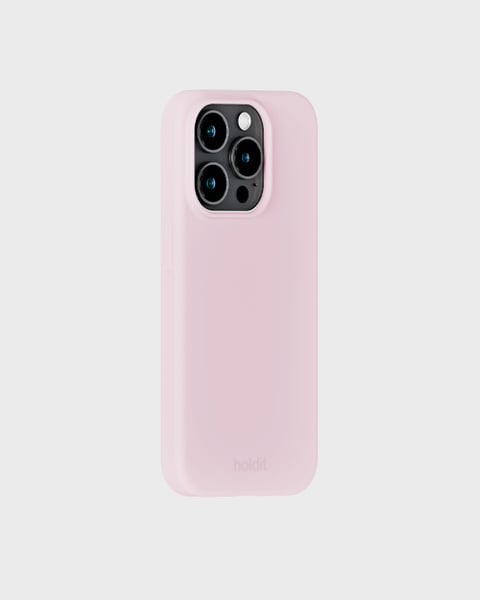 Phone Case Silicone Pale Pink iPhone 15 Pro