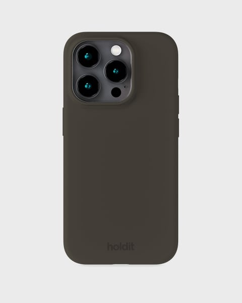Phone Case Silicone Charcoal iPhone 15 Pro