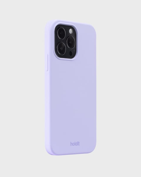 Phone Case Silicone Lavender iPhone 15 Pro Max