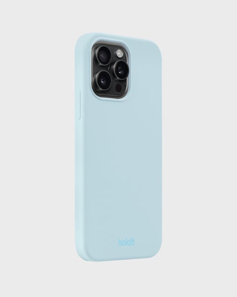 Phone case silicone Mineral Blue iPhone 15 Pro Max