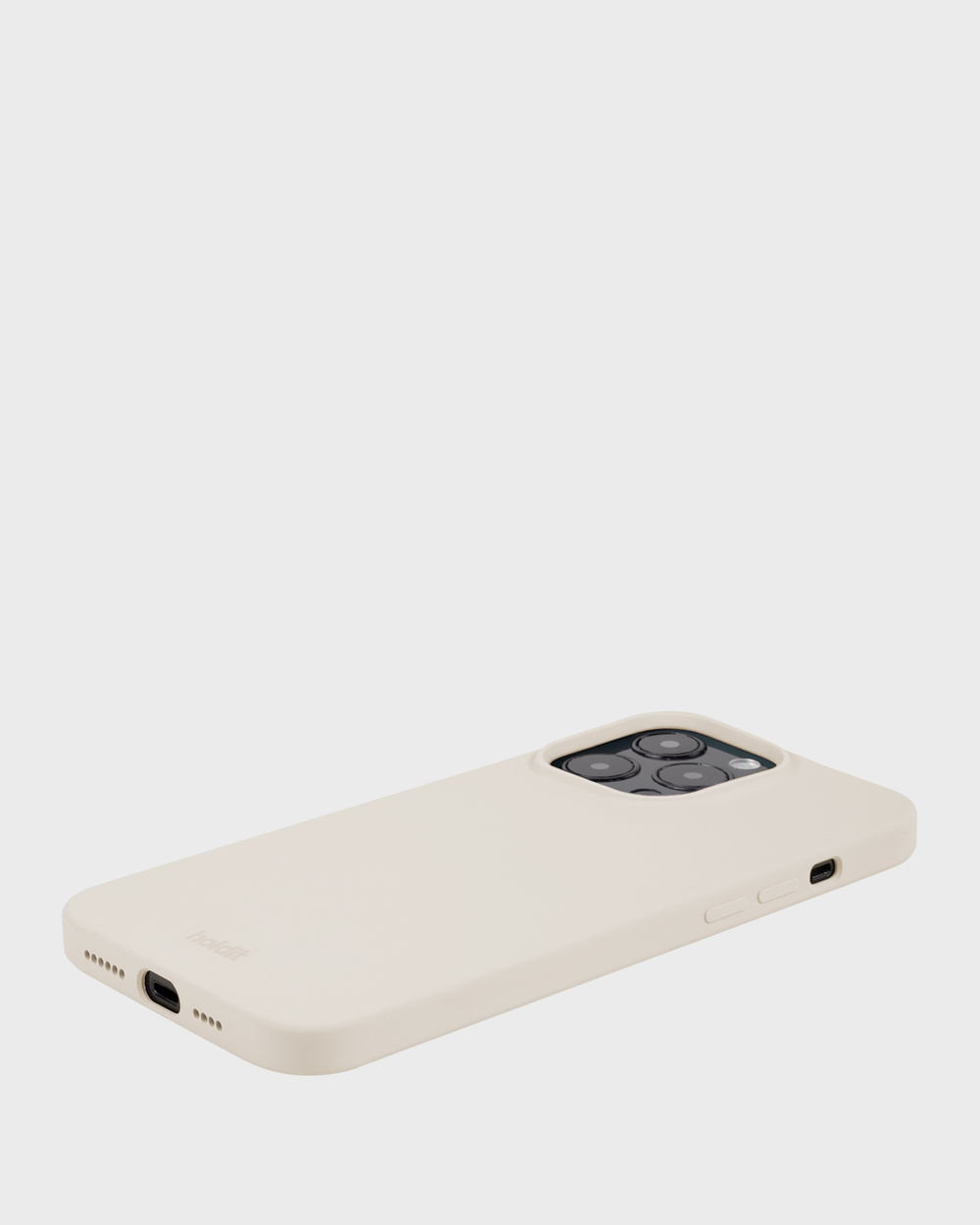 【objects.io】　iPhone15Pro ケース　White Beige Amazon.com: iPhone 15 Pro Max White Silicone case with Full