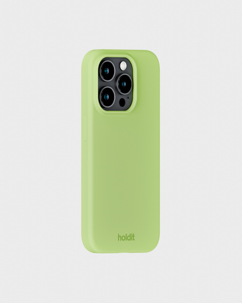 Phone Case Silicone Matcha Green iPhone 15 Pro Max