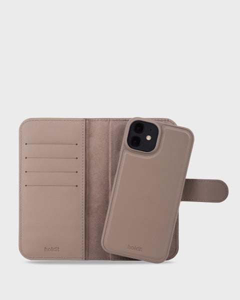 Wallet Case Magnet Mocha Brown iPhone XR