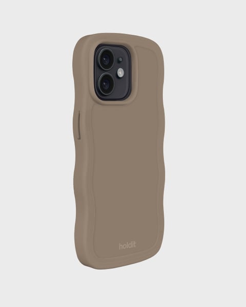 Phone Case Wavy Mocha Brown iPhone 12 Pro