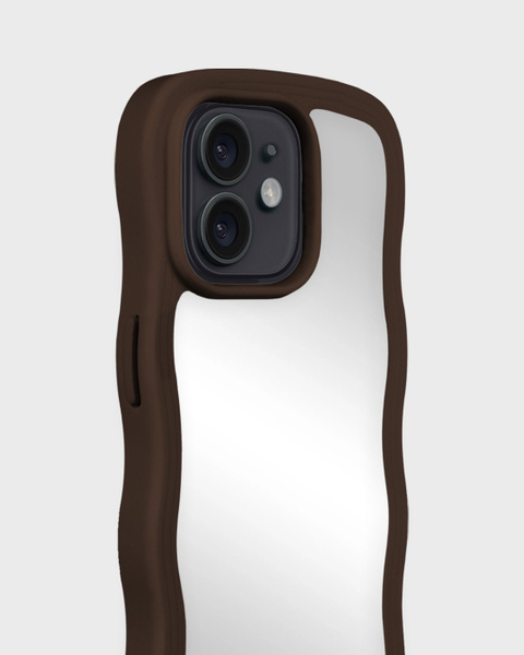 Phone Case Wavy Chocolate/Mirror iPhone 12 Pro
