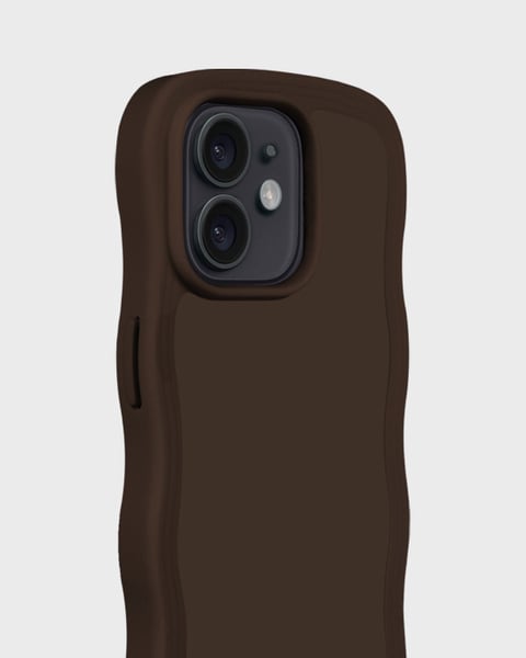 Phone Case Wavy Chocolate iPhone 12