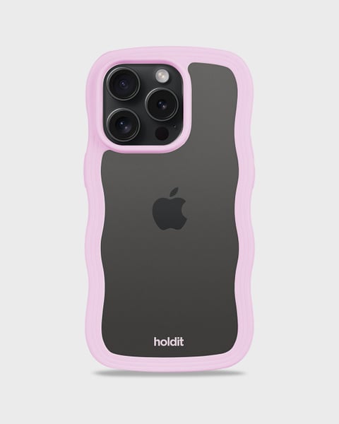 Phone Case Wavy Lilac/Transparent iPhone 14 Pro Max