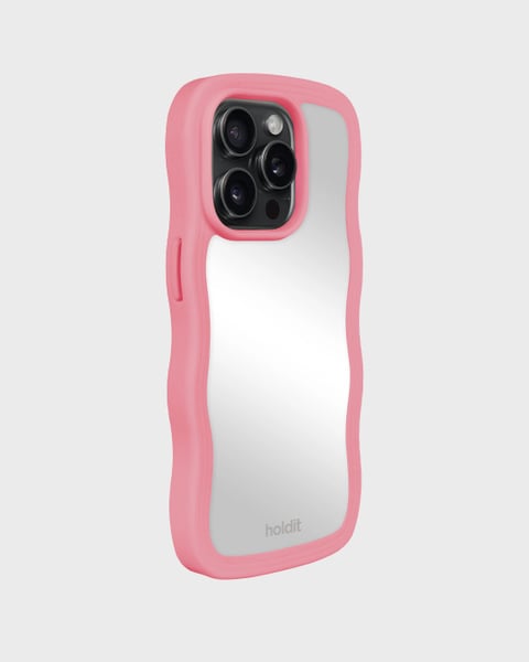 Wavy Case Rouge Pink/Mirror iPhone 15 Pro Max