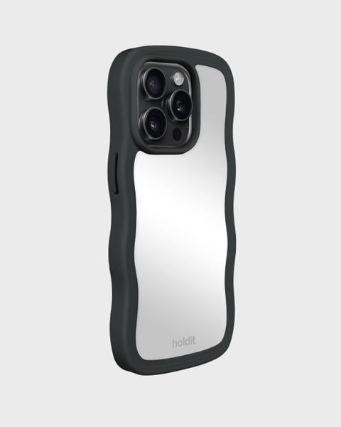 Wavy Case Black/Mirror iPhone 15 Pro Max
