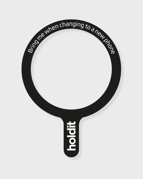 Magnet Ring Magsafe Compatible Black One Size